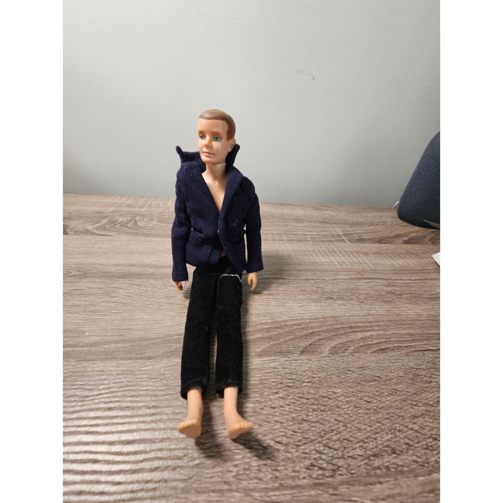 VINTAGE 1960s Brunette‎ KEN Mattel fashion Barbie Doll